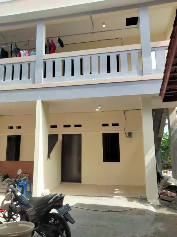 Di kontrakin rumah petak lantai 2, ukuran 3,5x10.