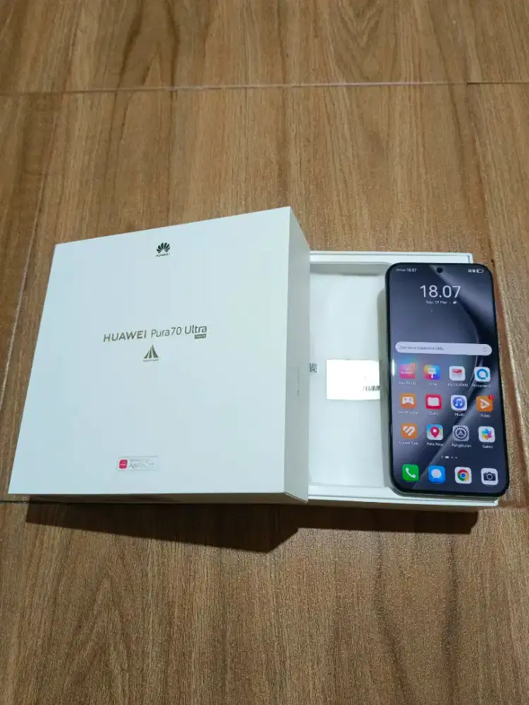 Huawei pura 70 ultra 16/512 resmi black garansi mulus fullset ori