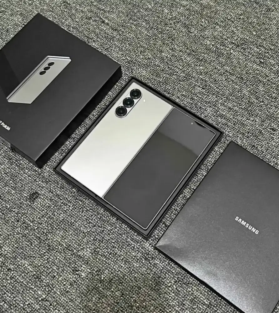 SAMSUNG Z FOLD 6 RAM 12/512 GB ORIGINAL SEIN NORMAL FULLSET