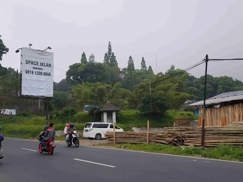 Tanah Murah Puncak Pinggir Jalan