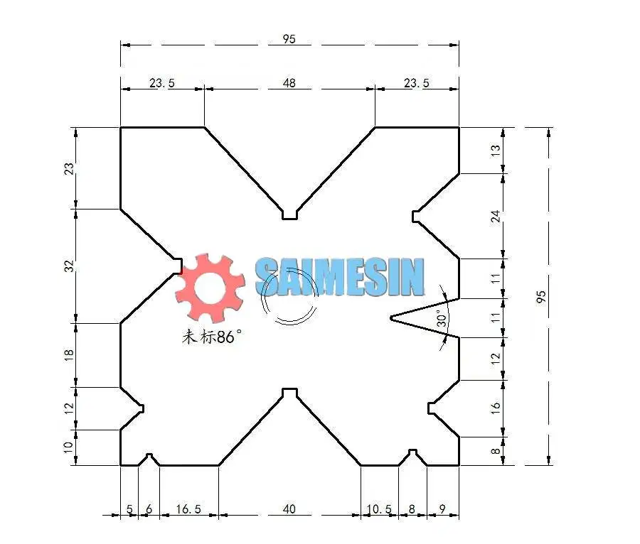 VBLOK MATRAS BENDING 95 X 95 X 3.2 METER