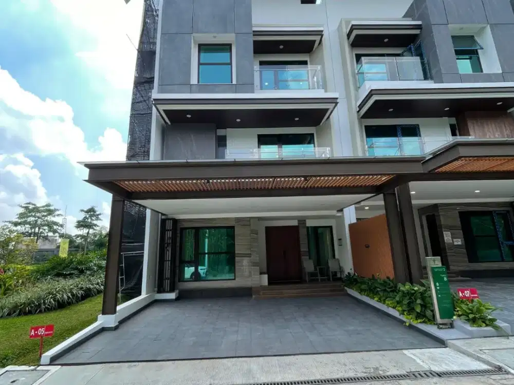 P99. Dijual Rumah Mewah 3 Lantai Cluster Pondok Indah Jakarta Selatan – SHM Strategis Dekat PIM