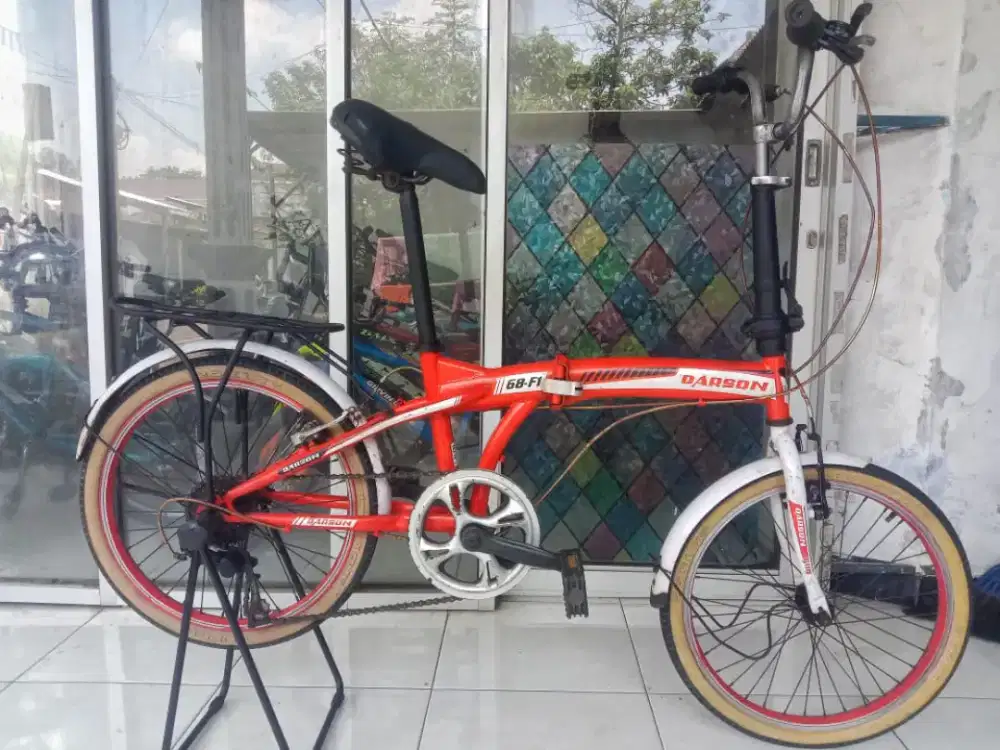 Sepeda lipat ukuran 20