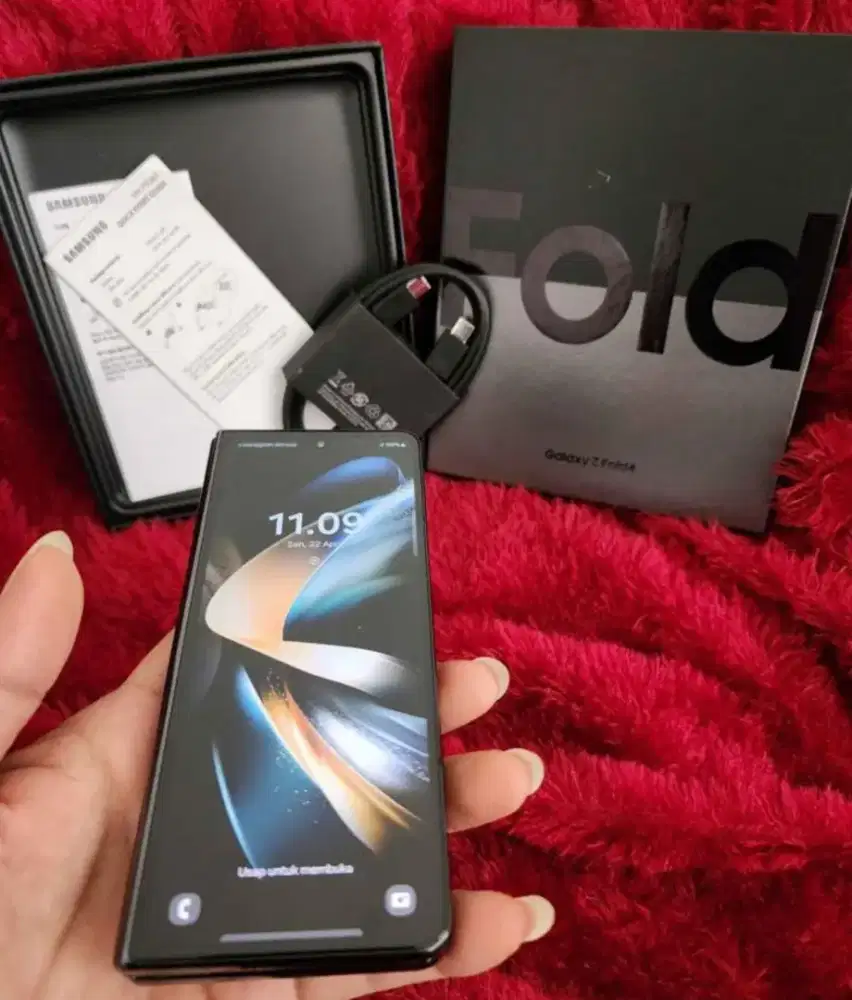 SAMSUNG Z FOLD 4 RAM 12/256 GB ORIGINAL SEIN NORMAL FULLSET