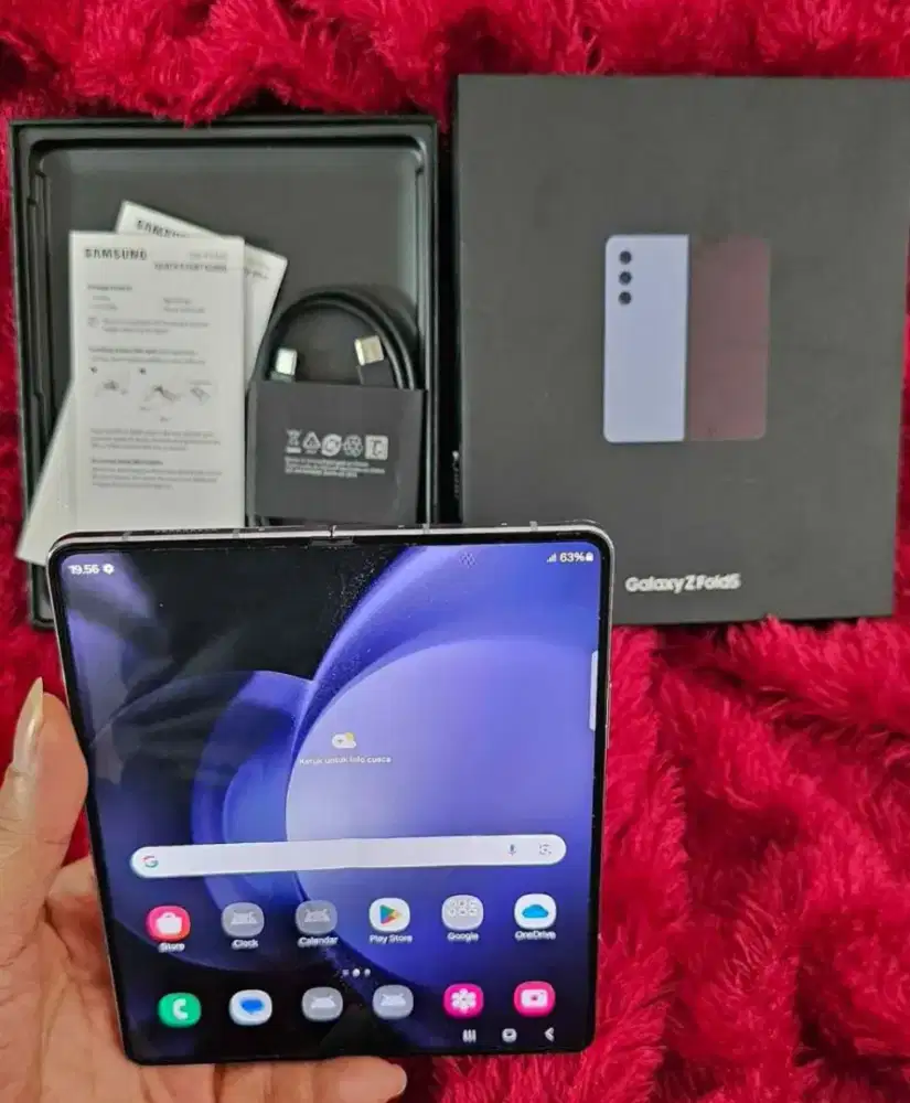 SAMSUNG Z FOLD 5 RAM 12/256 GB ORIGINAL SEIN NORMAL FULLSET