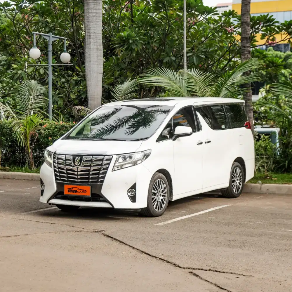 Alphard G 2,5 AT 2017 Putih ,Tdp 25jt