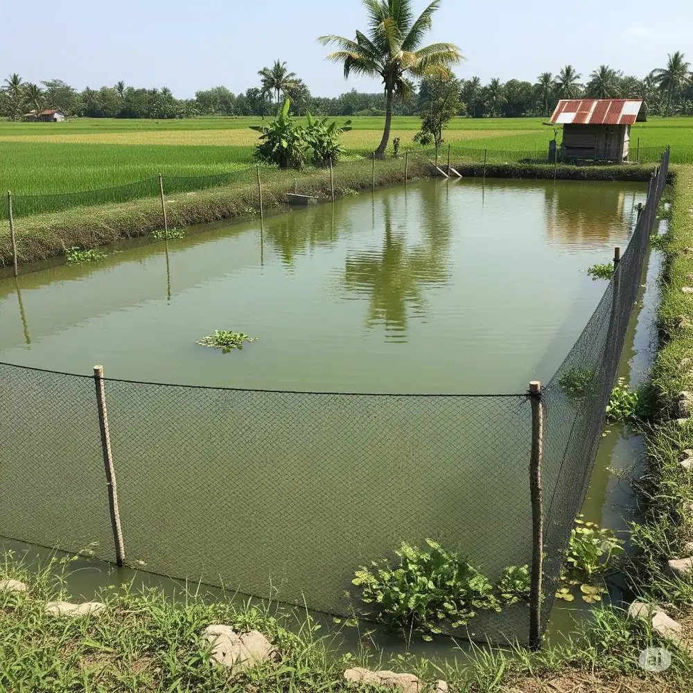Waring Hitam, Waring Pagar, Waring Kolam, Waring Ukuran 1,2m x 200m