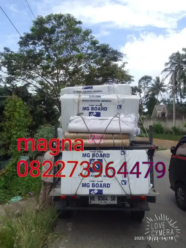 Peredam suara panas Rockwool Glasswool Aluminium Foil