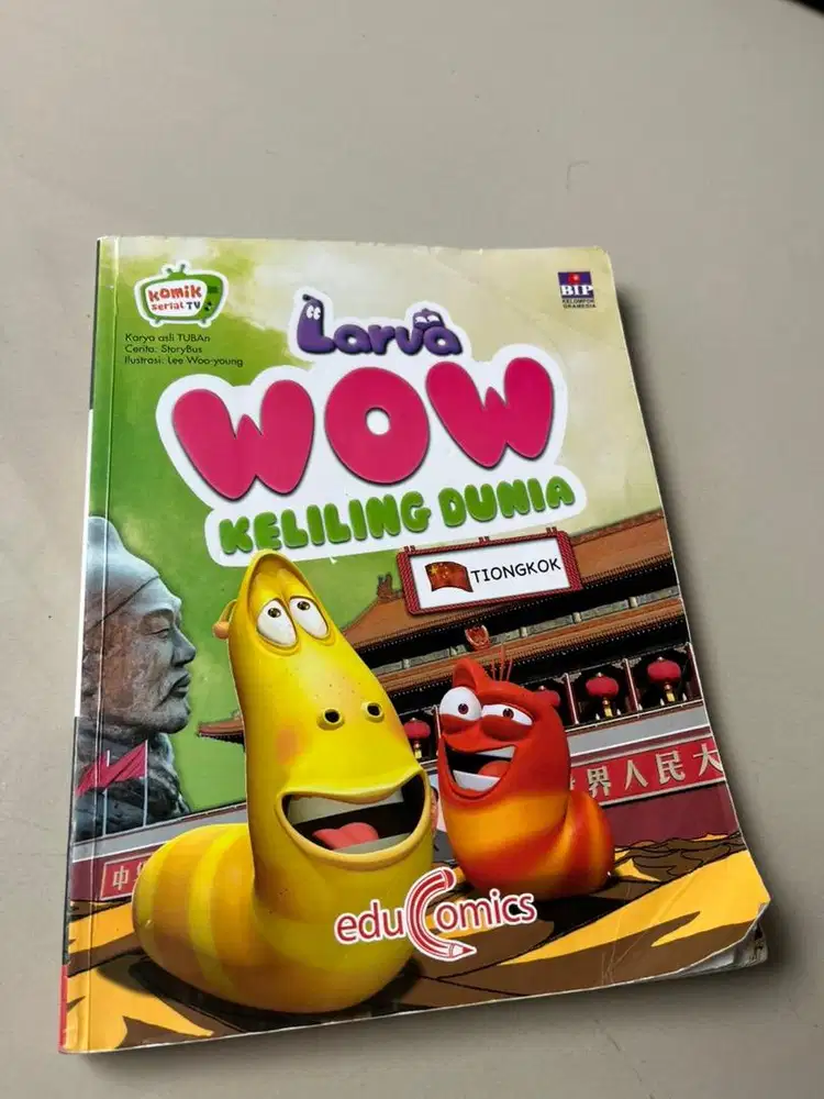 Educomics larva keliling dunia