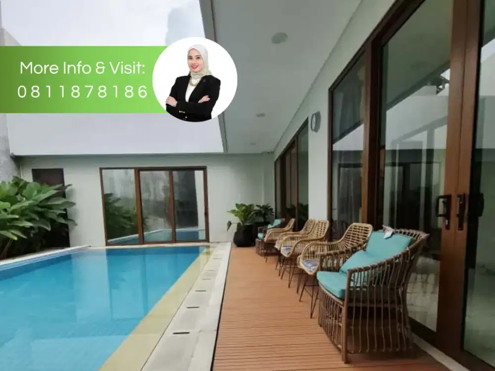 Rumah Luas dengan Swimming Pool di Camar Sektor 3 Bintaro | KH