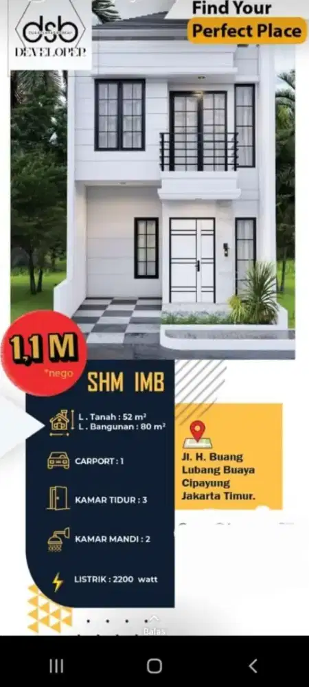 Rumah Idaman Siap KPR
