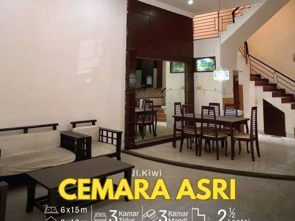 Dijual Rumah di Komplek Cemara Asri - Medan Jalan Kiwi
