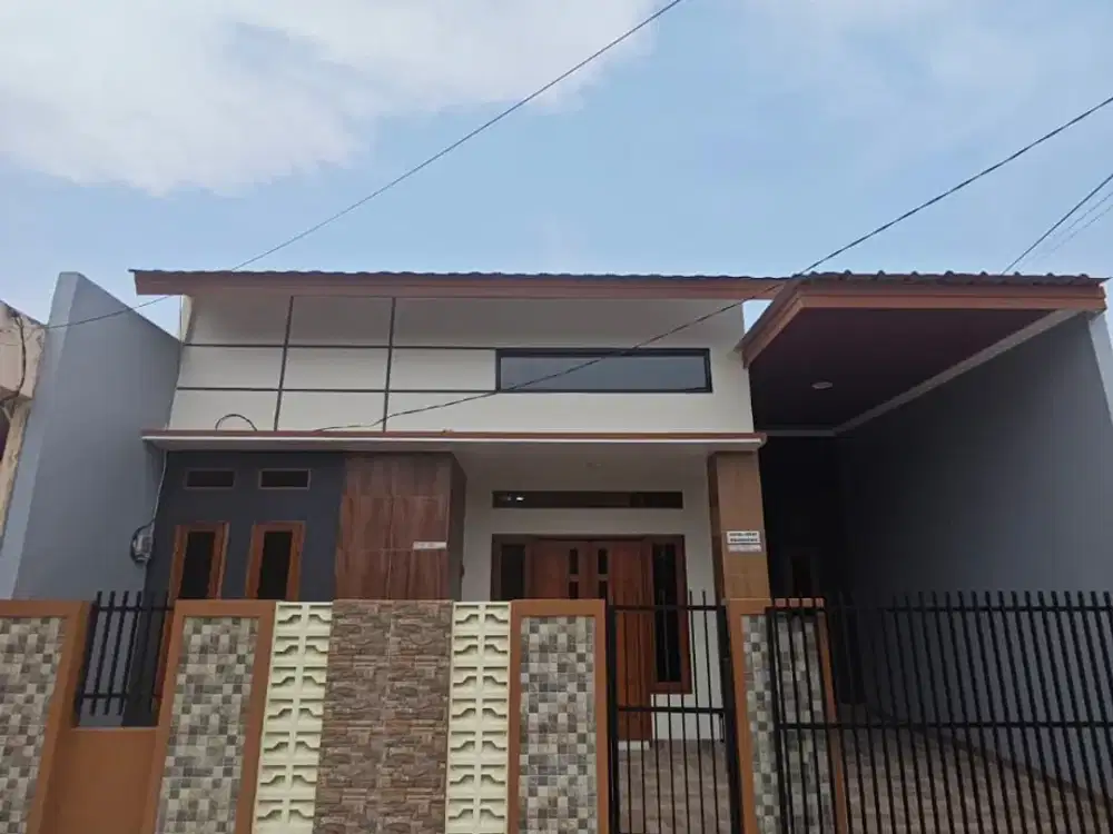 Dijual rumah cantik baru Siap Huni Hoek di Griya Asri  Bekasi