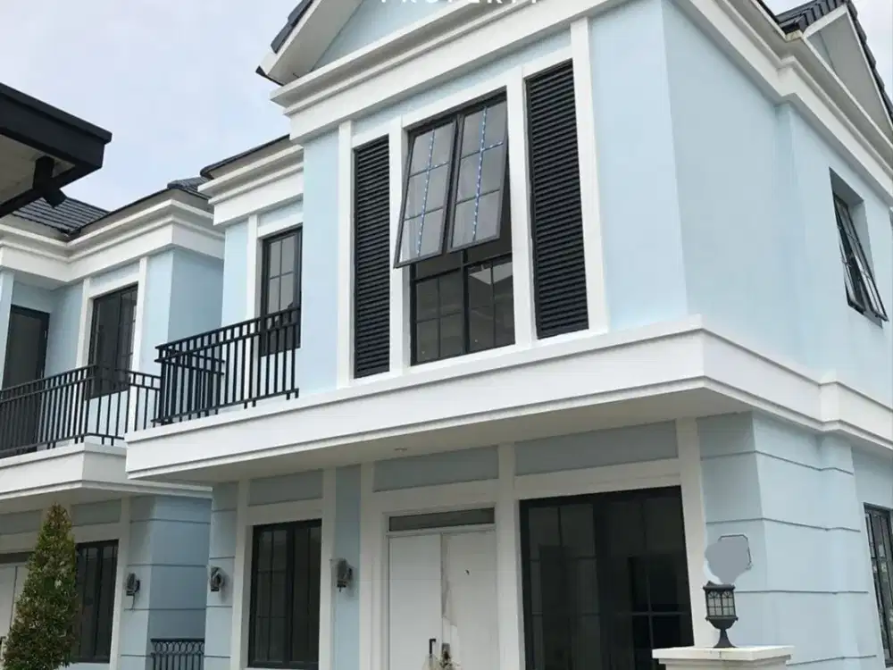 DIJUAL RUMAH DOUBLE DECKER ALA WESTERN SIAP HUNI DI LAVON CLUSTER MONTANA  - TANGERANG