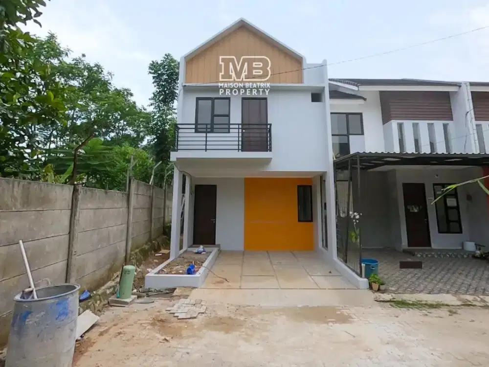 PROMO GILA! DP 0% + FREE BIAYA & ANGSURAN 1 TAHUN HUNIAN MODERN LOKASI STRATEGIS HANYA ±20 MENIT DARI ST.RAWA BUNTU