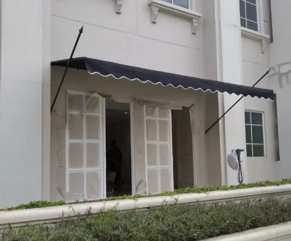 Kanopi bahan kain awning kekinian