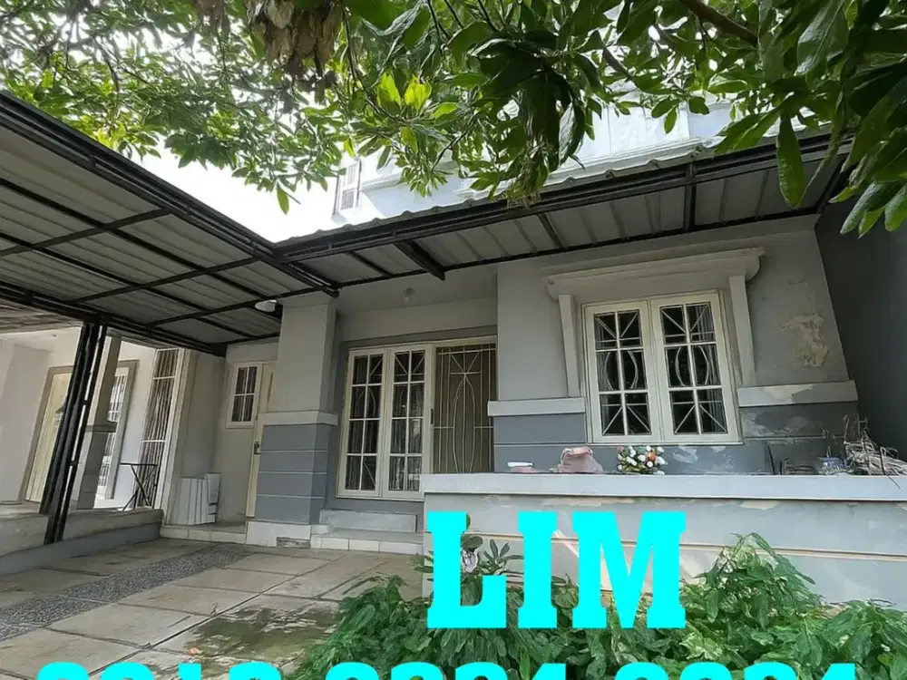 RUMAH MURAH LT 120 RANGKA BAJA RINGAN KOTA WISATA CIBUBUR JAKARTA TIMUR