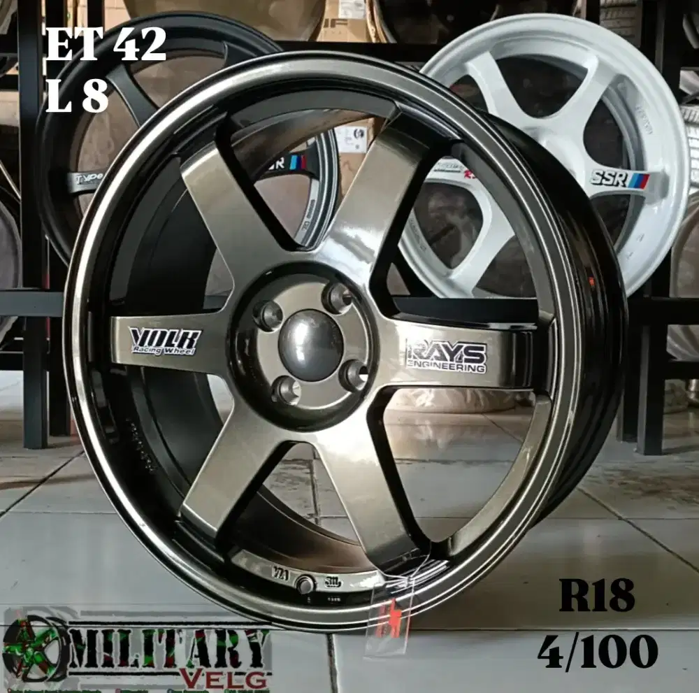 TE37 OG Flowforming R18 Ej Titan 4/100