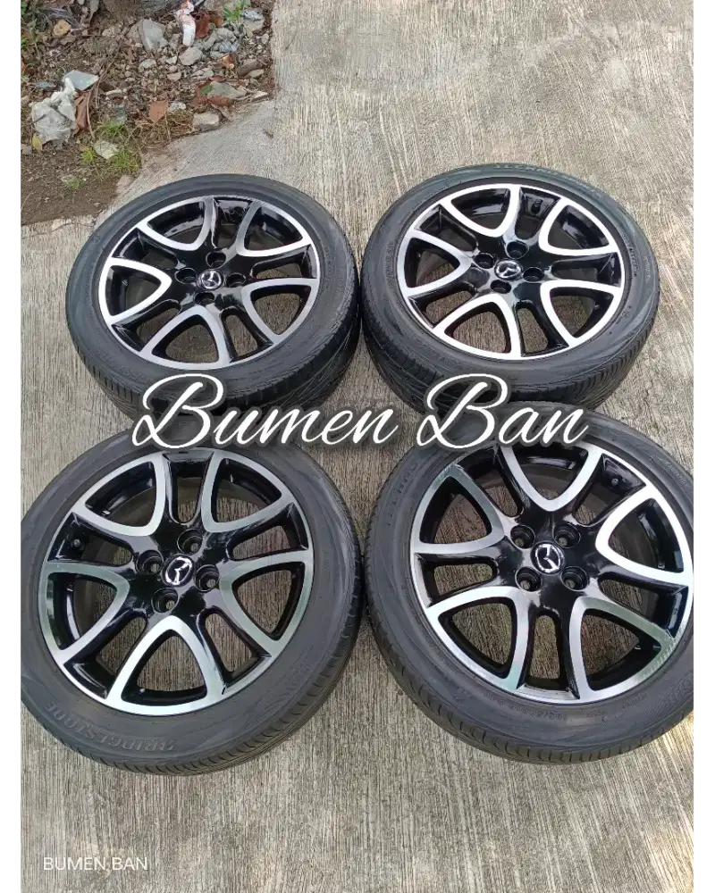Velg Oem Mazda2 R16 Pcd 4x100 Plus Ban