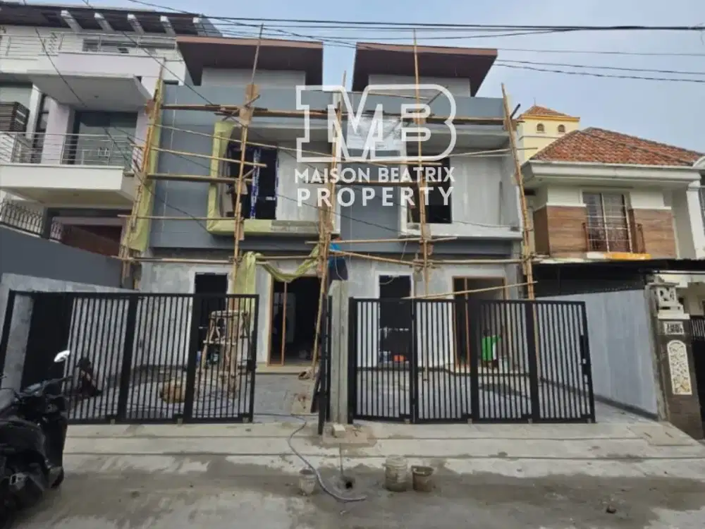 DIJUAL RUMAH BARU 2LT TAHAP FINISHING (SAAT INI SDH MENCAPAI 70% & ESTIMASI SELESAI NOVEMBER 2025) DI KAV DKI