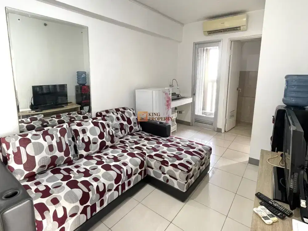 Siap Huni! 2BR Hook 35m² Green Bay Pluit Greenbay Tower Depan, View Kota Menarik