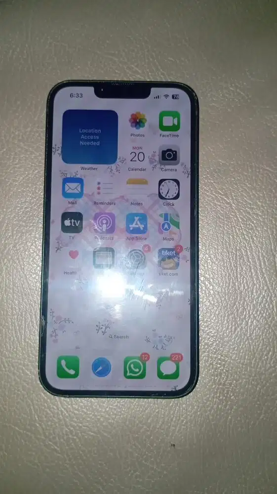 iphone 13 128 gb inter sinyal on mulussss