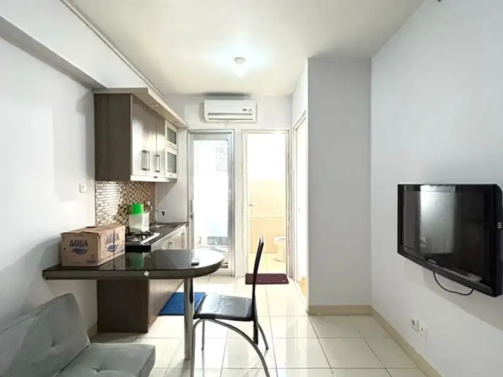 Apartemen Green Bay Pluit 2BR Semi Furnished View Pool