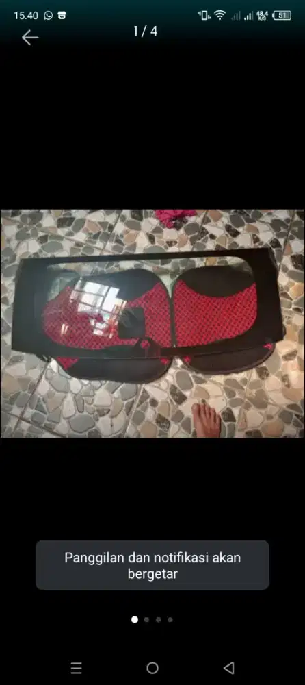 Kaca mobil belakang Suzuki all new Ertiga