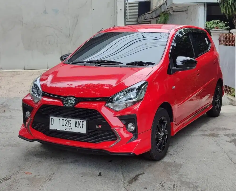 New AGYA GR SPORT G 1.2 AT 2022 LowKM 19rb RECORD TOYOTA BANDUNG