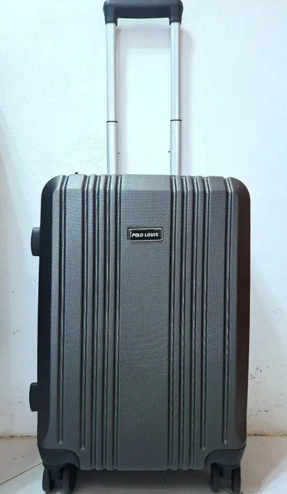 Baru travel koper polo hardcase fiber abs waterproof size 20 inch