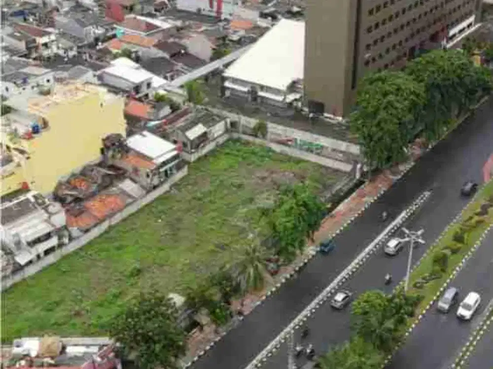 Jual Cepat Tanah Pinggir Jalan Raya Angkasa Kemayoran Padat Siap Bangun