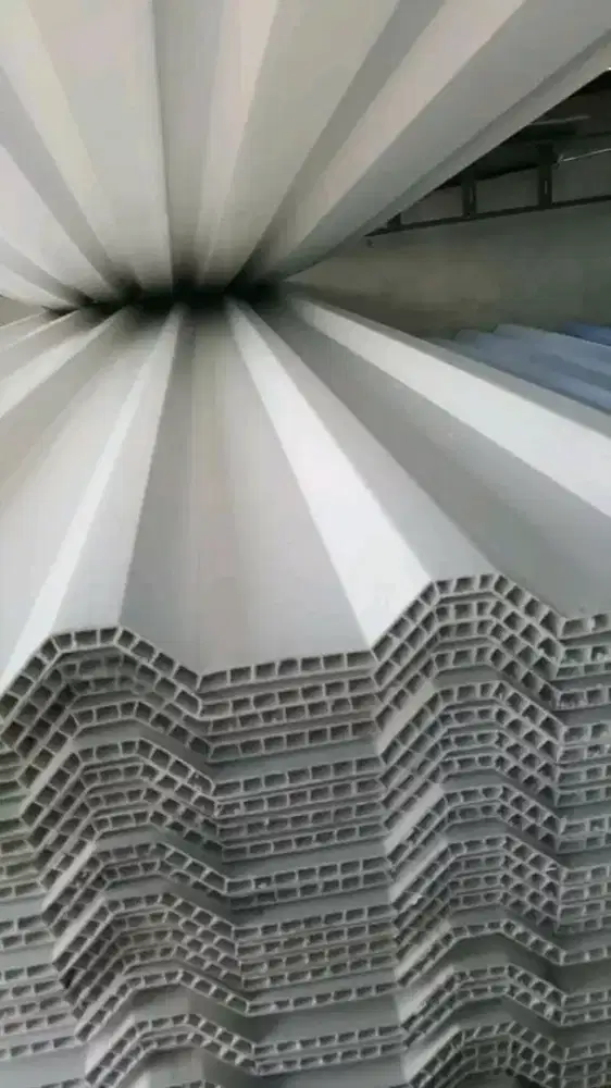 Atap Premium uPVC Double Layer Atap Lebar Efektif 1 Meter