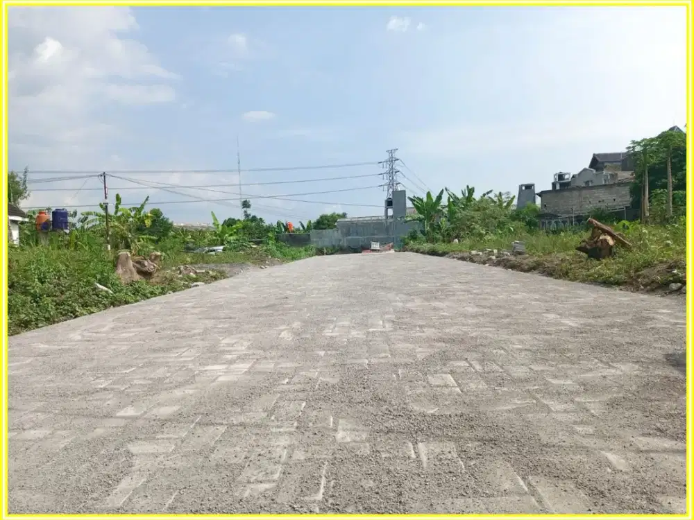 Dekat Kampus UGM, di Jakal km 6, Tanah Banteng dijual