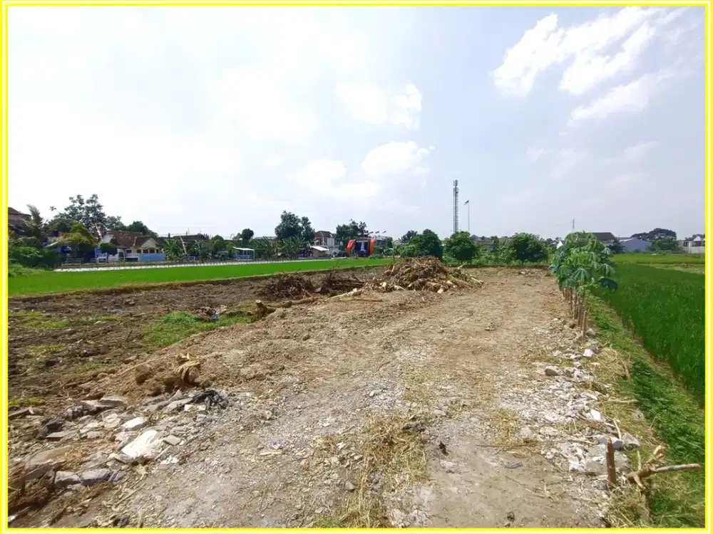 Dekat Tugu Jogja, Tanah Nogotirto dijual ; Siap AJB