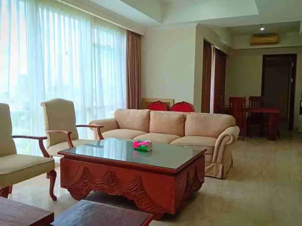 For Rent Menteng Park 3 Bedrooms Furnished Good Condition