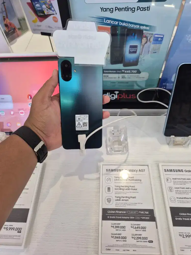 Samsung A07 Ram 8/64Gb Free TA Silicon Temper