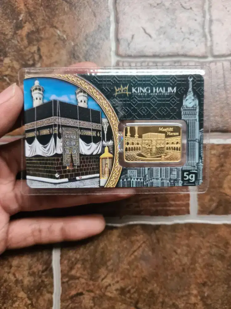 Logam Mulia Emas King Halim Mosque Series Masjidil Haram.