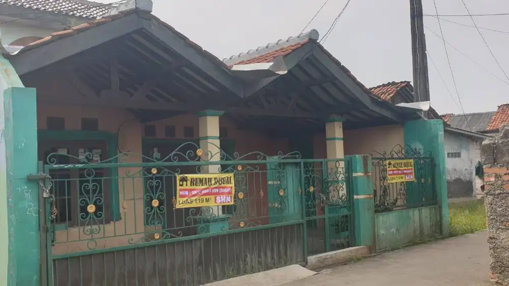 DI JUAL RUMAH KOSONG LUAS TANAH 119 METER