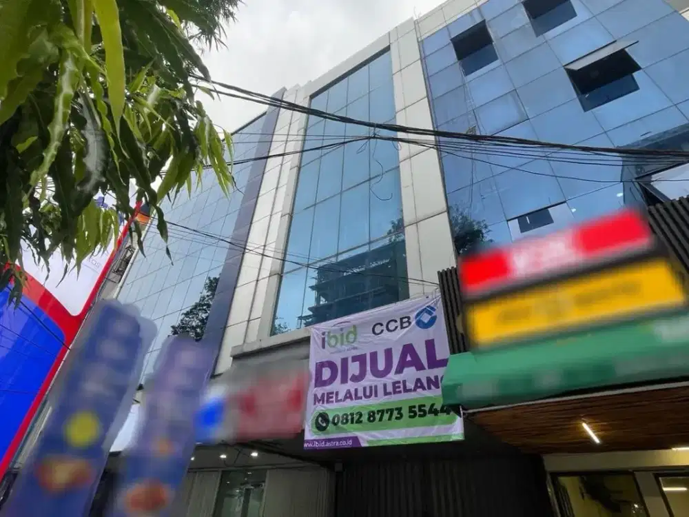 Lelang Ruko 4 Lantai - Melawai - Jakarta Selatan