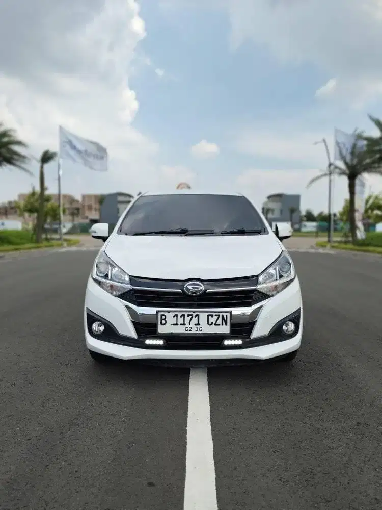 tdp 13 jt Daihatsu Ayla R AT 2019 putih