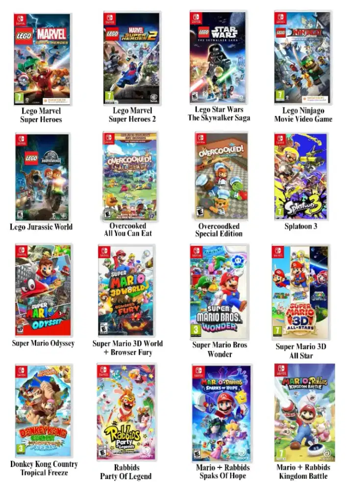 Jasa Install Games Nintendo Switch  Dual Boot