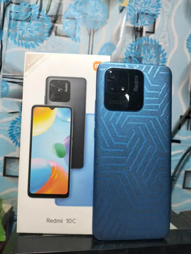 Redmi 10c 4/128 gb full set mulus