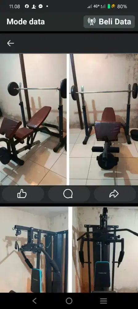 Home gym dan angkat besi