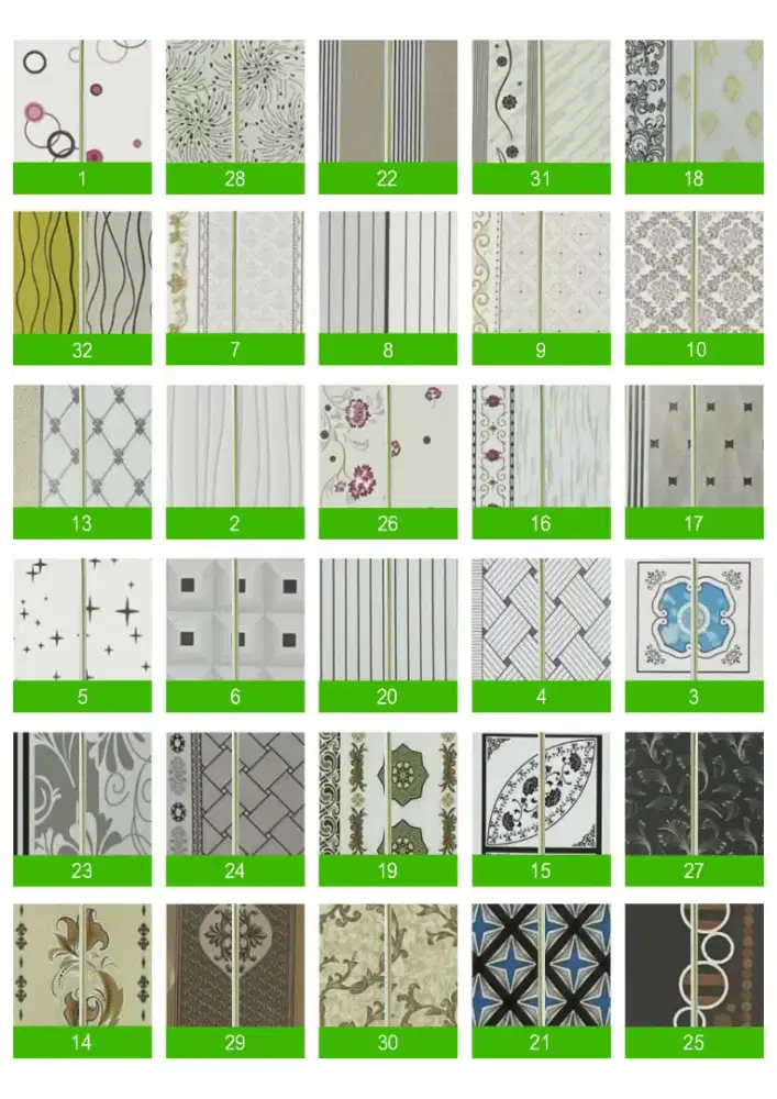 Plafon pvc pengganti gypsum