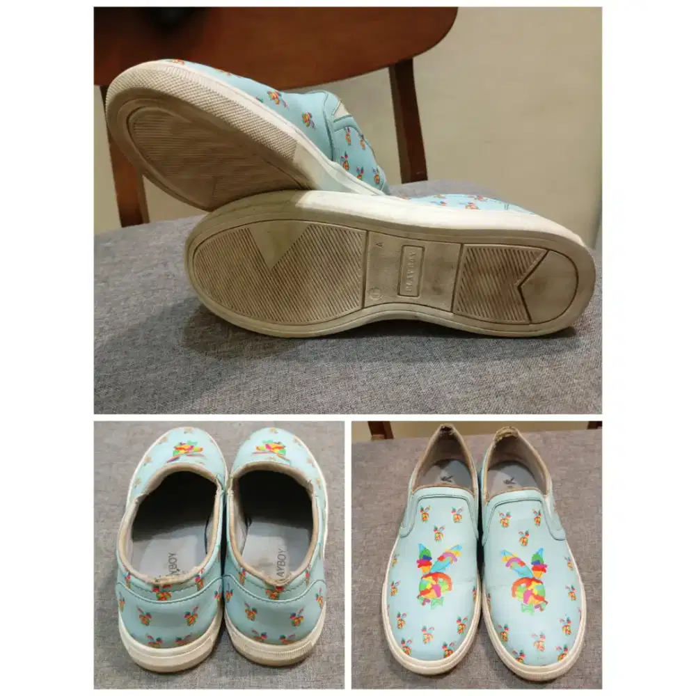 Sepatu Slip On Playboy Second