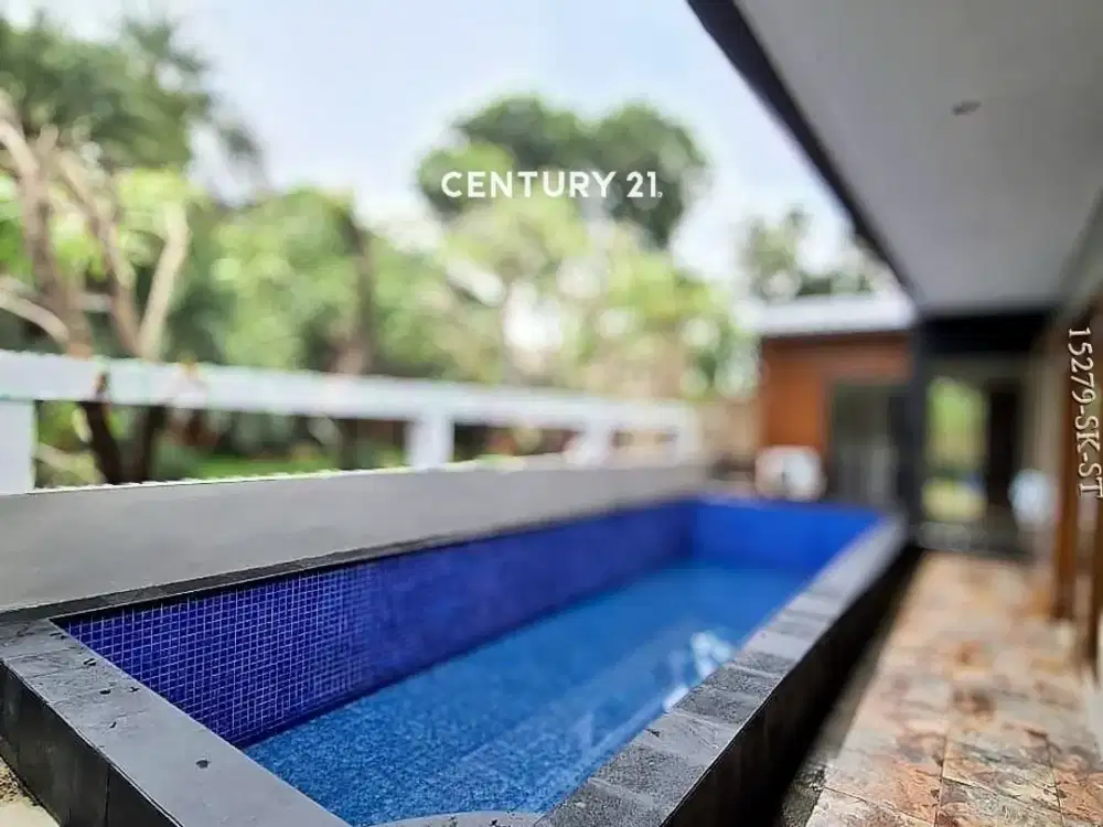 Disewakan Rumah Posisi Hook Ada Kolam Renang Di Bintaro Sektor 9