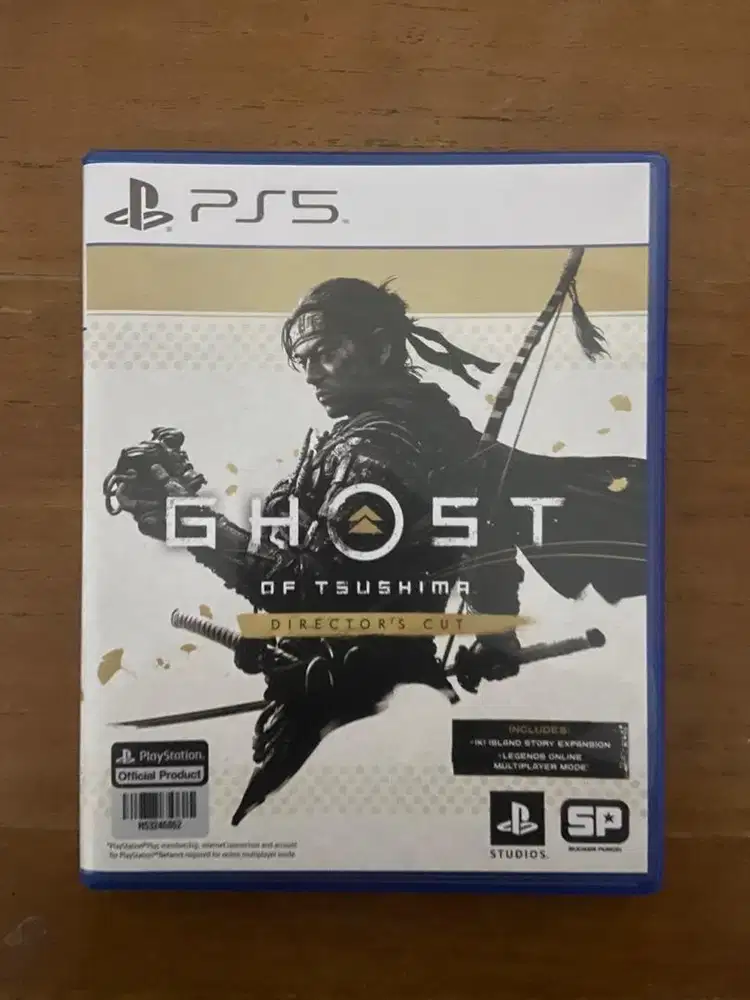 Kaset PS 5 Ghost of Tsushima & EA FC 25