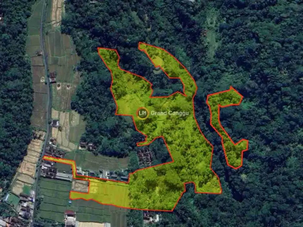 Tanah kavling besar 6,6 Hektar di Payangan, Ubud