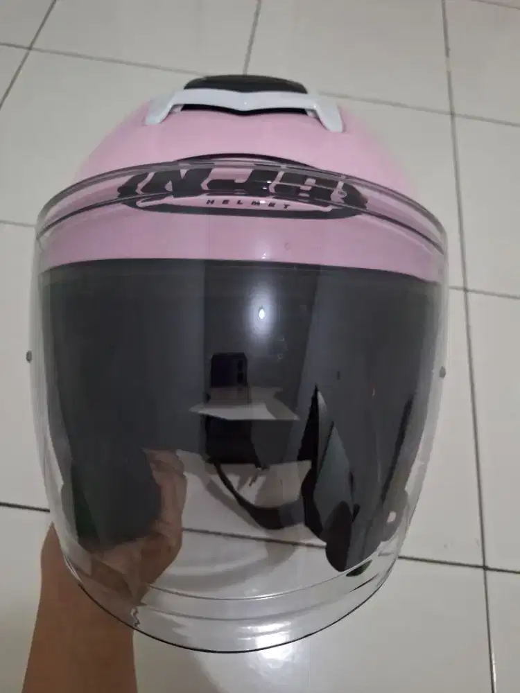 NJS KAIROZ PEACH PINK - Helm Half Face