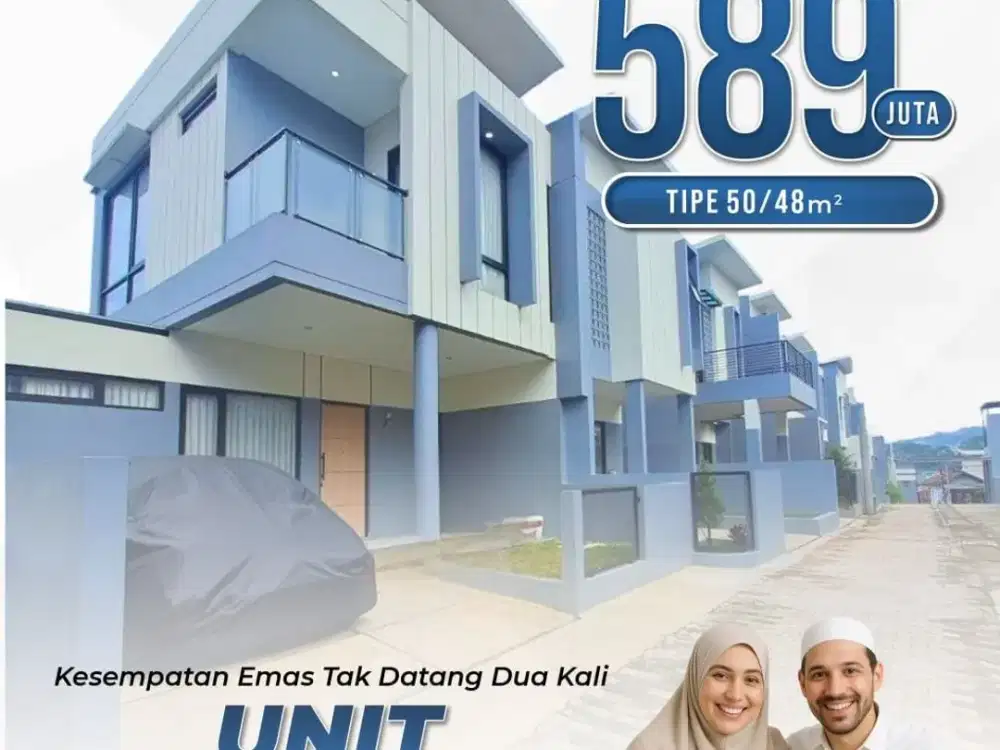 Rumah Baru di Kota Bandung dekat Ubertos Ujungberung Arcamanik Cijambe